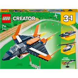 Конструктор LEGO Creator 3 v 1 Надзвуковий літак 215 деталей (31126)