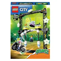 Конструктор LEGO City Випробування трюків з нокдауном, 117 деталей (60341)