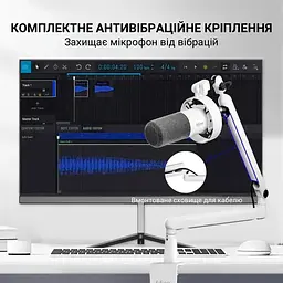 Мікрофон Fifine T688W White - мініатюра 7