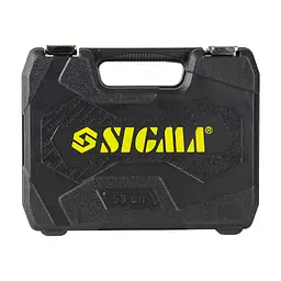 Набір торцевих насадок і біт Sigma CrV 1/4" 53 шт. (6003521) - мініатюра 3