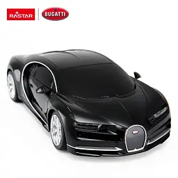 Машинка Rastar Bugatti Chiron на управлінні R/C 1:24 чорний 76100 - мініатюра 3