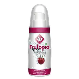 Фруктовий оральний лубрикант ID Frutopia Pump 100 мл зі смаком вишні, Вишня