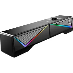 Акустична система Hewlett Packard 2.0 HP DHE-6005 USB 6W LED підсвітка RGB - мініатюра 6