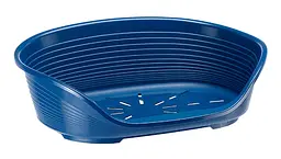 Пластиковий лежак для собак і котів Ferplast Siesta Deluxe 8 синій 82×59,5×25 см 70208914