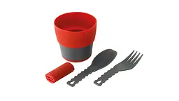 Набір туристичного посуду Robens Leaf Meal Kit Fire Red (690276) - мініатюра 5