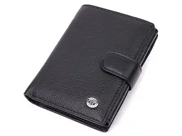 Чоловічий шкіряний гаманець ST Leather 10х13х2.5 см acs0028297