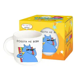 Чашка ORNER x Maliunok «Робота не вовк» - мініатюра 6