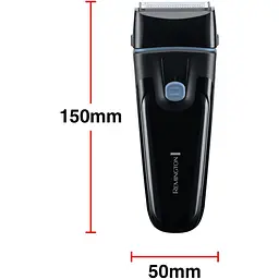 Електробритва Remington сіткова F1 Style Ni-Mh чорно-синя (F1000) - мініатюра 4