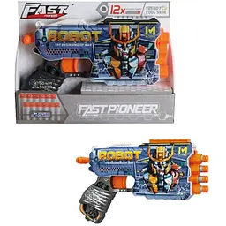 Пістолет A-Toys 22,5 см м'які кулі 12 шт BH141