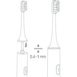 Насадка для зубної щітки MiJia Toothbrush Heads T301/T302 Regular 3шт (BHR5687CN) [100572] - мініатюра 9
