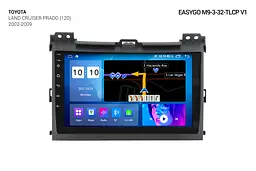 Штатна автомагнітола EasyGo M9-3-32-TLPC Toyota Land Cruiser Prado (120) 2002-2009