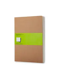 Записник Moleskine Cahier великий, Нелінований Беж (QP423)