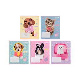 Зошит Kite Studio Pets, 12 аркушів, лінія (SP25-234)