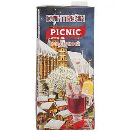 Напій винний Picnic Глінтвейн класичний червоне 1 л - мініатюра 2