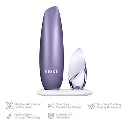 Безконтактна магнітна пілінг-маска GESKE Touchless Magnetic Peeling Mask 5 в 1 фіолетова - мініатюра 2
