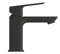 Змішувач для умивальника S-розміру Grohe Cubeo 1017322430 Чорний матовий - мініатюра 2