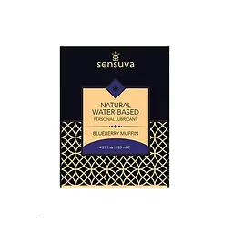 Пробник Sensuva – Natural Water-Based Blueberry Muffin (6 мл)