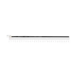 Пензель синтетика овальна Terra 1608FR №1 довга ручка ROSA (4823098533870)
