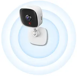 IP-камера TP-Link Tapo C100 біла 2 Мп (1920x1080/15 fps) 1/3.2" CMOS H.264 f/2.0 f=3.3 мм Wi-Fi (2.4 GHz) день/ніч ІЧ-підсвічування 850 нм до 9 м двосторонній аудіозв'язок microSD iOS 10+/Android 5.0+ - мініатюра 2