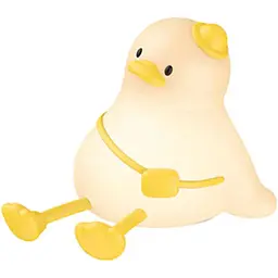 Нічний світильник Hoco HX16 Silicone lamp Duck [159421] - мініатюра 3
