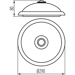 Стельовий світлодіодний світильник Kanlux Fogler LED 14W-NW з датчиком руху (18121) - мініатюра 5