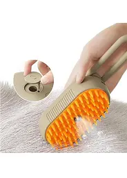 Парова силіконова щітка-гребінець для тварин Steamy Cat Brush 3в1 - мініатюра 7