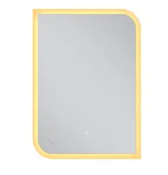 Дзеркало Mixxus Premium BEVEL MA02-90x65-REVERSE (LED Touch, Anti-fog, (3-6,5kK)) (MP6641) - мініатюра 4