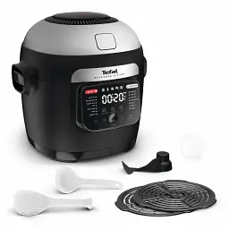 Мультиварка-мультипіч Tefal Multicook Actifry чорний 1334 Вт (MY741CF1) - мініатюра 2