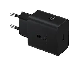 Зарядний пристрій Samsung 45 W (EP-T4511XBEGEU) комплект з кабелем C C чорний - мініатюра 3