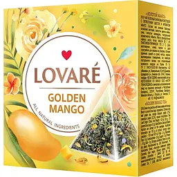 Чай Lovare золотий манго пірамідки 30 г