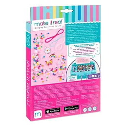 Набір для створення шарм-браслетів Make It Real Райдужні скарби (MR1216) - мініатюра 2