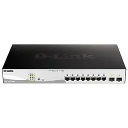 Комутатор керований 2-го рівня D-Link DGS-1210-10MP