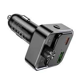 ФМ передатчик адаптер HOCO E81 Fantasy car BT FM transmitter - мініатюра 2