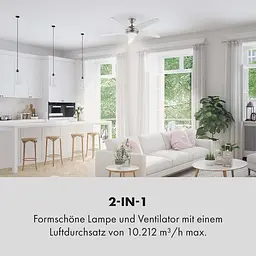 Стельовий вентилятор Klarstein Bolero 2-в-1 (10034683) - мініатюра 2
