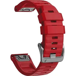 Ремінець ArmorStandart Silicon для Garmin 26mm Coral Red (ARM87729) [141546] - мініатюра 3