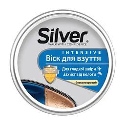 Віск для взуття Silver Intensive Безкольоровий 50 мл (8690757010388)