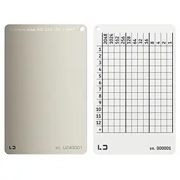 Мнемонічний планшет Lapua Seed phrase keeper, без логотипу (LSPKNL)