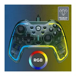Геймпад Canyon Brighter GP-02 Wired RGB 4in1 PS3/Android BOX-TV/Nintendo Crystal (CND-GP02) - мініатюра 4