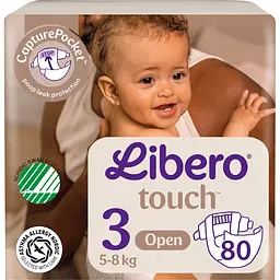 Уцінка. Підгузки Libero Touch 3 (5-8 кг) 80 шт.  