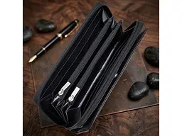 Жіночий гаманець натуральна шкіра Cortina 5007 nero Чорний 18,5x10 см TONY PEROTTI acs0032510 - мініатюра 2