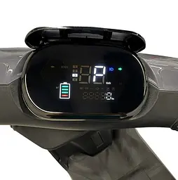 Електроскутер BeastBike Thanator 1200W сріблястий - мініатюра 8