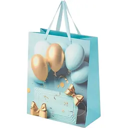 Пакет подарунковий Large Air balloons 760400ML Бірюзовий