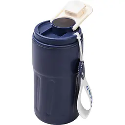 Термочашка Coffee 500 мл з датчиком температури, синій Yiwu HP-14-10BL - мініатюра 3