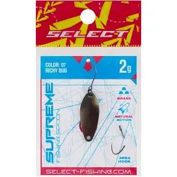 Блешня Select Supreme 2.0g 27mm #07 Richy Bug - мініатюра 2