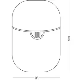 Соковижималка МВМ My Home ручна для фруктів (KP-06 WHITE) - мініатюра 4