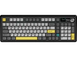 Клавіатура Ajazz AK980 V2 Gift Switch Black Gray Yellow (AK980-V2-G-BGY) - мініатюра 3