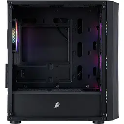 Корпус 1stPlayer X3-M-BK-4F1 Black [149379] - мініатюра 5