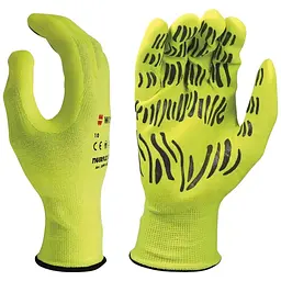 Рукавиці захисні Wurth Tigerflex Hi-Lite поліестер покритя нітрил пара р. 10 (0899403090)