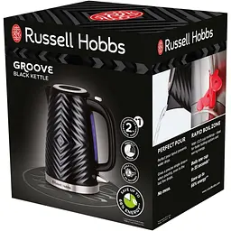 Електрочайник Russell Hobbs Groove 26380-70 Black [120331] - мініатюра 7