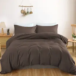 Простирадло на резинці MirSon Satin Light Pro 10-010 Brown 70x130 см (2200010173482) - мініатюра 2